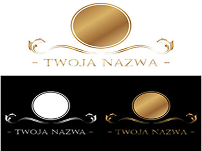 Logo Kółko z laurem