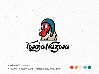 Logo Latający kogut