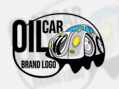 Logo oil car logo